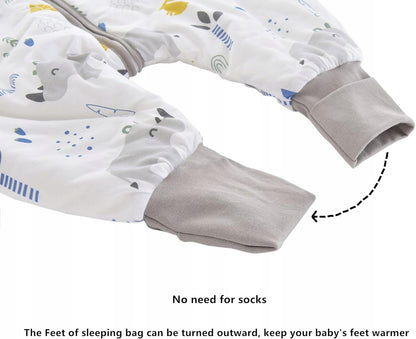 CHILSUESSY Winterschlafsack zum Schlafen 2.5TOG Gr. 70