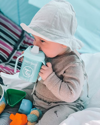 TWISTSHAKE Mini Cup antilekbeker met tuit en blender 230 ml 4 m+