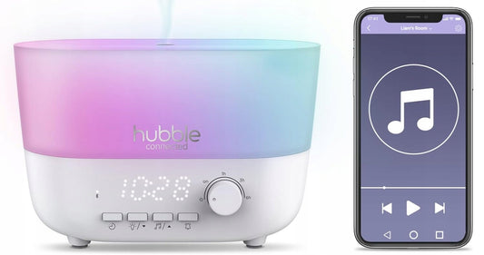 HUBBLE Mist luchtbevochtiger geurverspreider Bluetooth en app