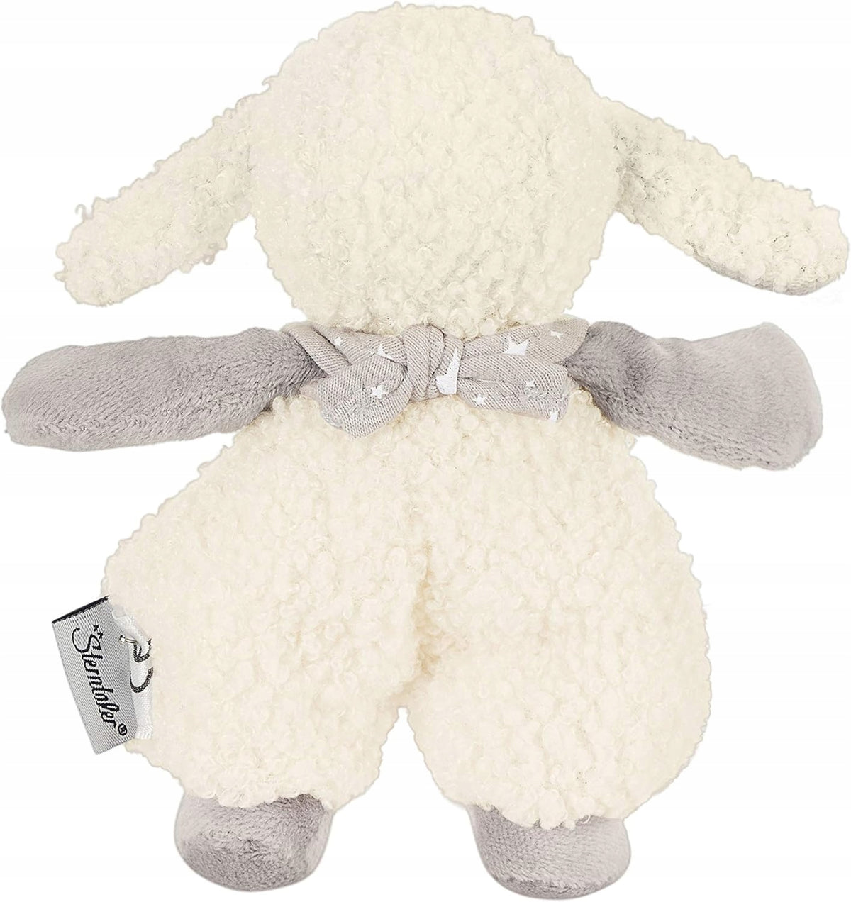 STERNTALER Owca Stanley przytulanka z grzechotką 14 cm "N. miękka zabawka dla niemowląt z uchwytami