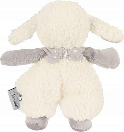 STERNTALER Owca Stanley przytulanka z grzechotką 14 cm "N. miękka zabawka dla niemowląt z uchwytami