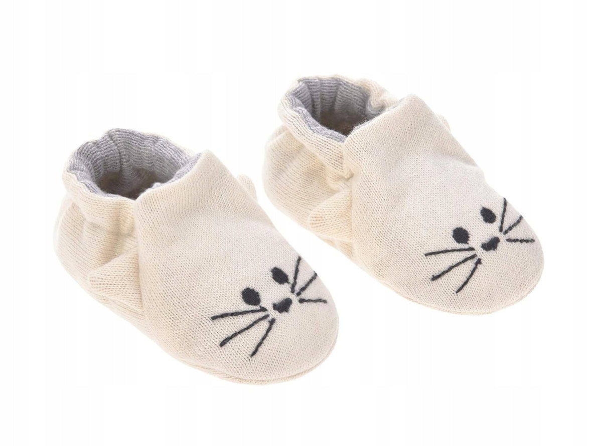 LASSIG Litle Chums Cat BABY BOOTS din bumbac organic + sac