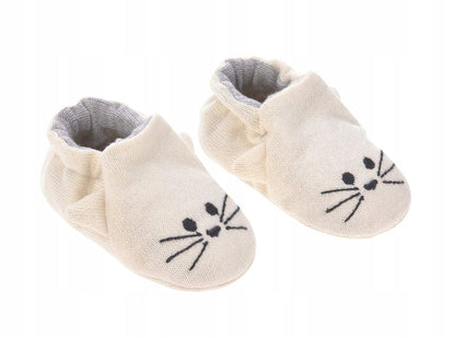 LASSIG Litle Chums Cat BABY BOOTS din bumbac organic + sac