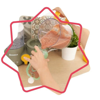 BADABULLE sacchetti tubetti per puree e mousse 15 pezzi