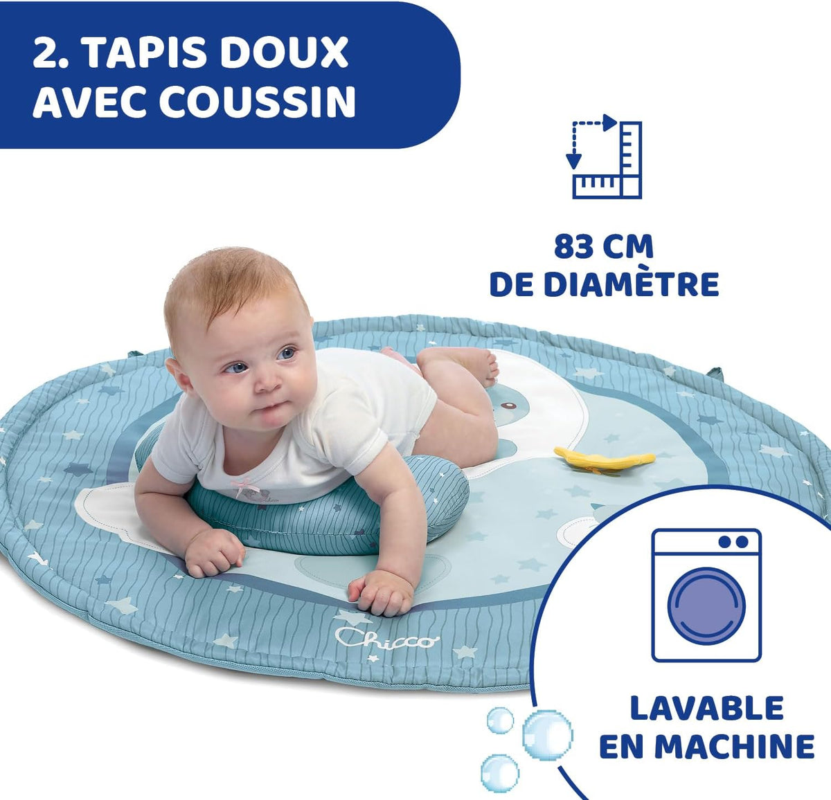CHICCO Enjoy Colors Gym 3-in-1 Leerdoek + Projector