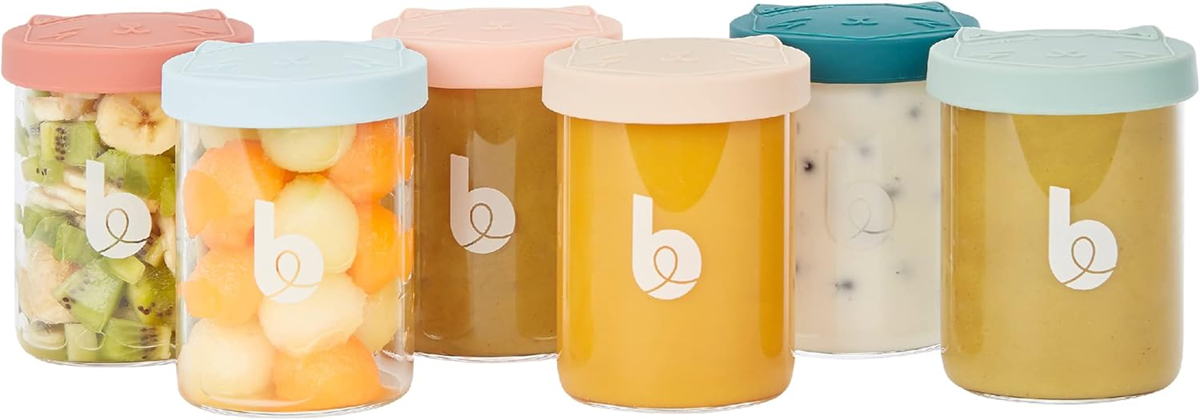 BABYMOOV ISY BOWLS glazen containers 6x250ml