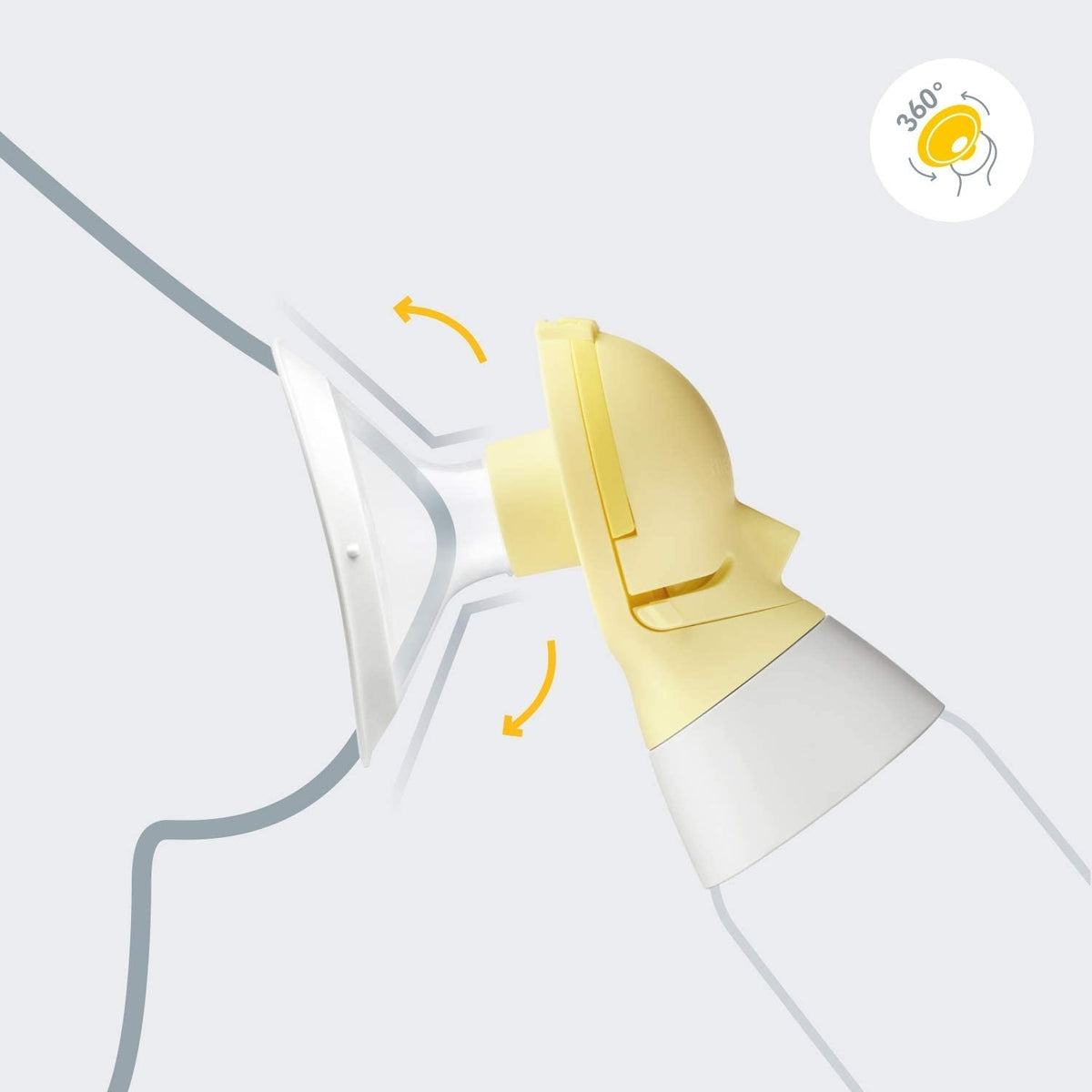 MEDELA Swing Maxi Flex podwójny laktator 2-fazowy z technologią FLEX™ i nakładką 360° dla wygodnego odciągania