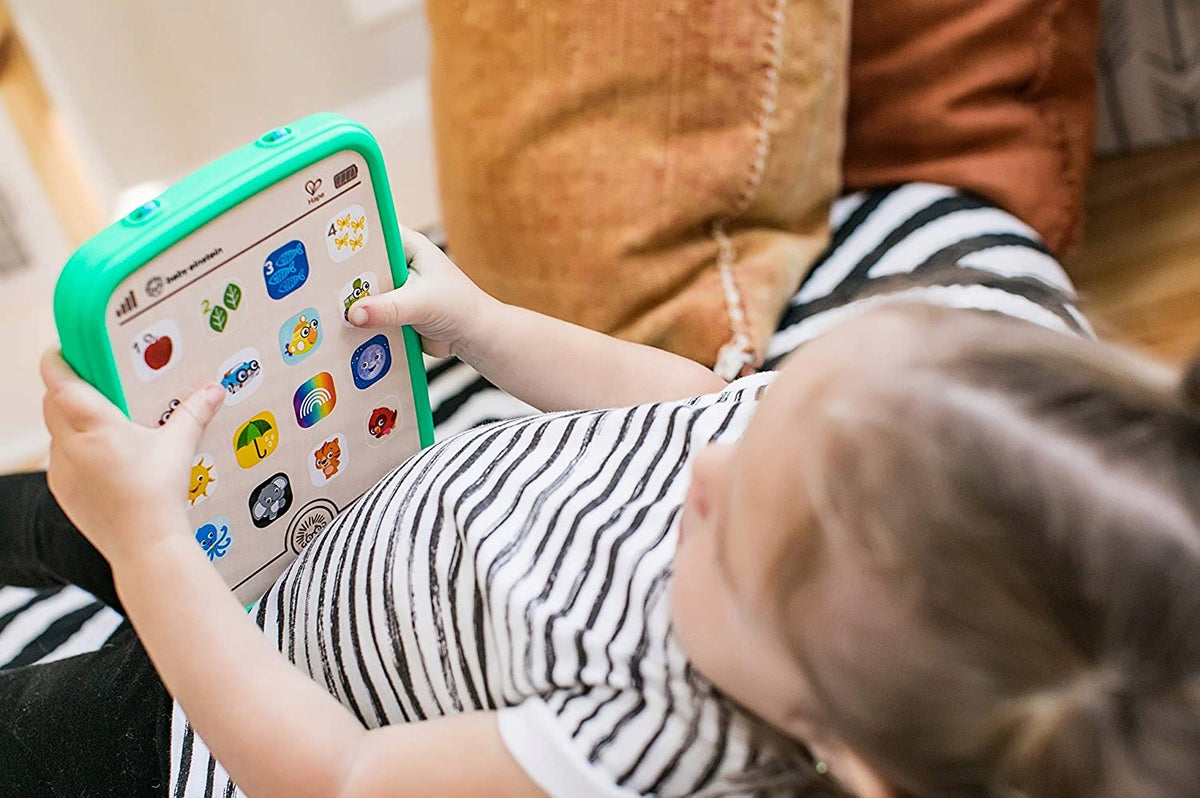 HAPE BABY EINSTEIN tablette 150 mélodies, sons et mots en 3 langues