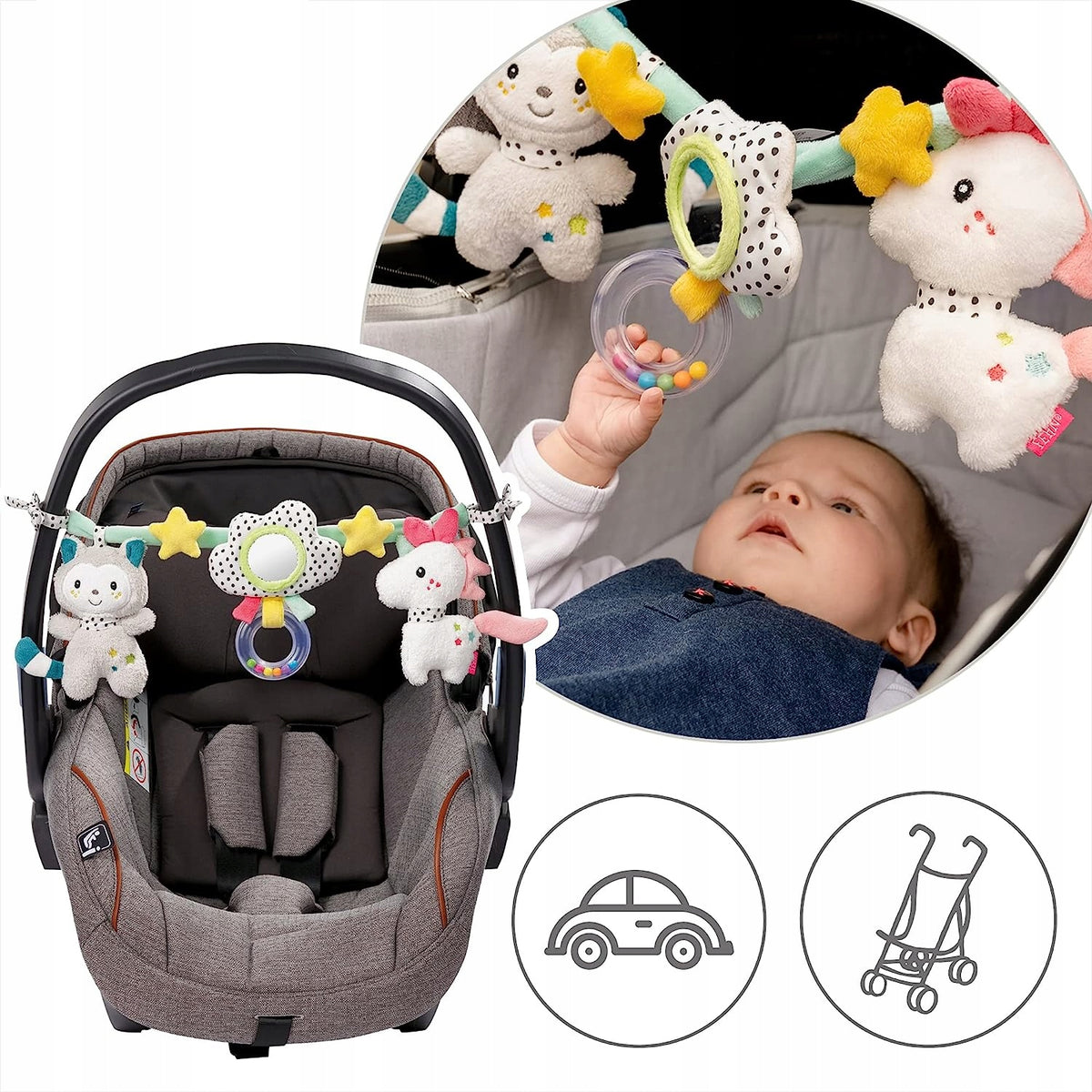 FEHN kettinghanger voor AIKO & YUKI kinderwagen