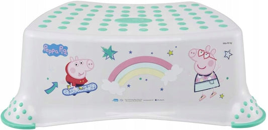KEEEPER Tomek Peppa αντιολισθητικό σκαμπό για παιδιά 80 kg ΠΕΠΠΑ ΤΟ ΓΟΥΡΟΥΝΑΚΙ