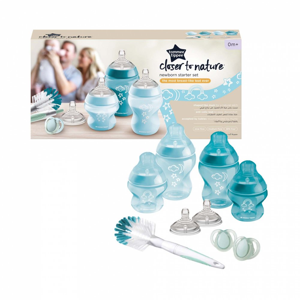 TOMMEE TIPPEE Anti-Colic Starter-Set Flaschen Closer to Nature