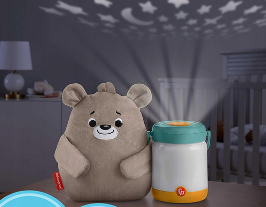FISHER-PRICE χαλαρωτικό παιχνίδι ήχων προβολέας φωτάκι με πυγολαμπίδες