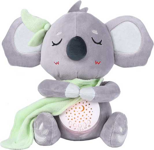 RONIPIC peluche con proiettore di stelle e 14 suoni KOALA 25 cm