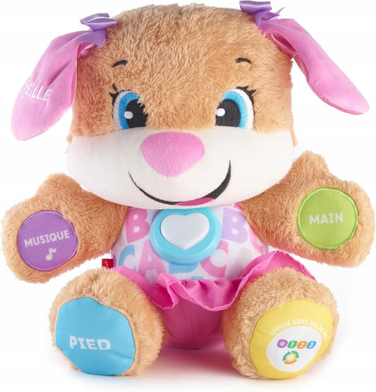 FISHER-PRICE FPP52 sestřička štěňátka učence, francouzský jazyk
