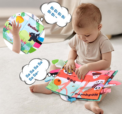 ZAWAER Jungle Tails sensory book, pendant