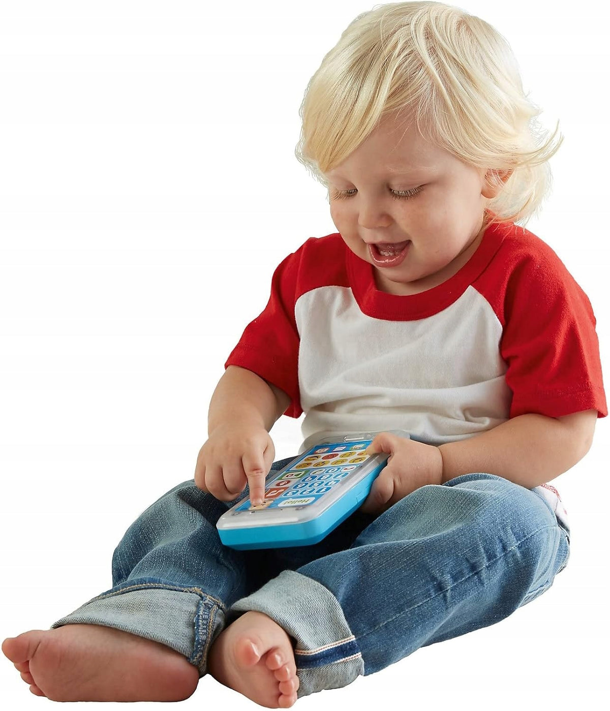 Fisher-Price FPR14 smartphone interactivo graba un mensaje para bebés