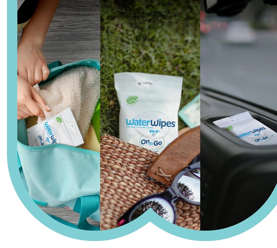 WaterWipes vochtige doekjes voor lichaam en gezicht x 60