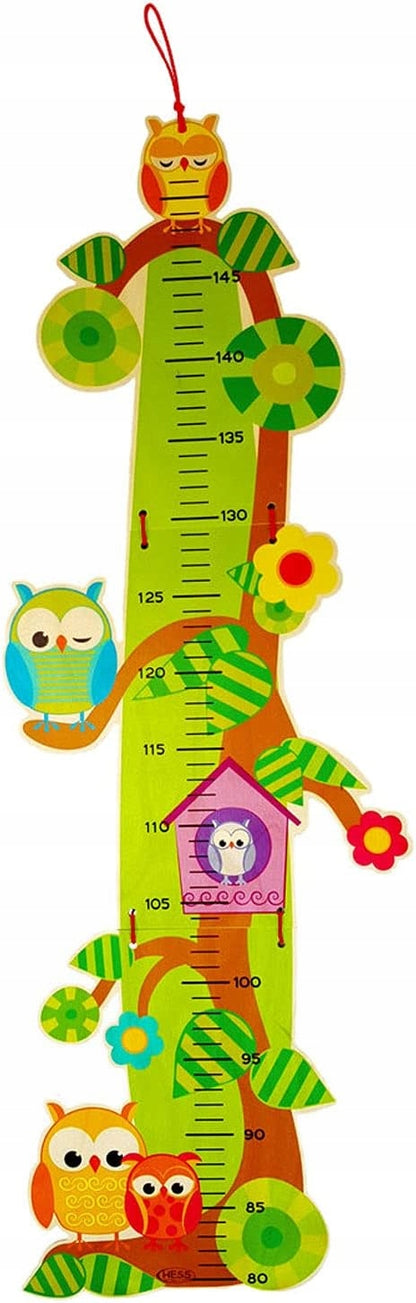 HESS drevený meter na meranie výšky SOVY 80-150 cm