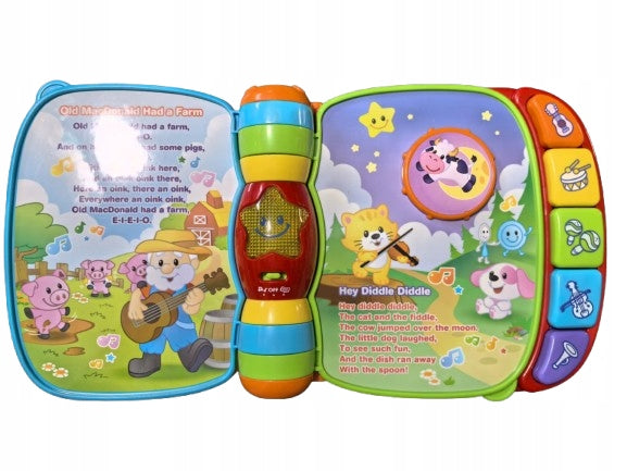VTECH Rhymes Book elektroniczna książeczka edukacyjna JĘZYK ANGIELSKI
