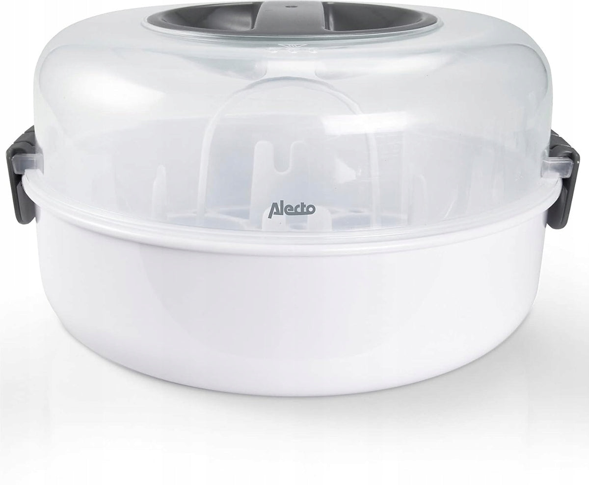 ALECTO BW-04 magnetronsterilisator voor 4 flessen + tang en maatbeker