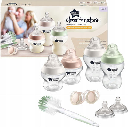TOMMEE TIPPEE set de inicio biberones y tetinas 9 unidades