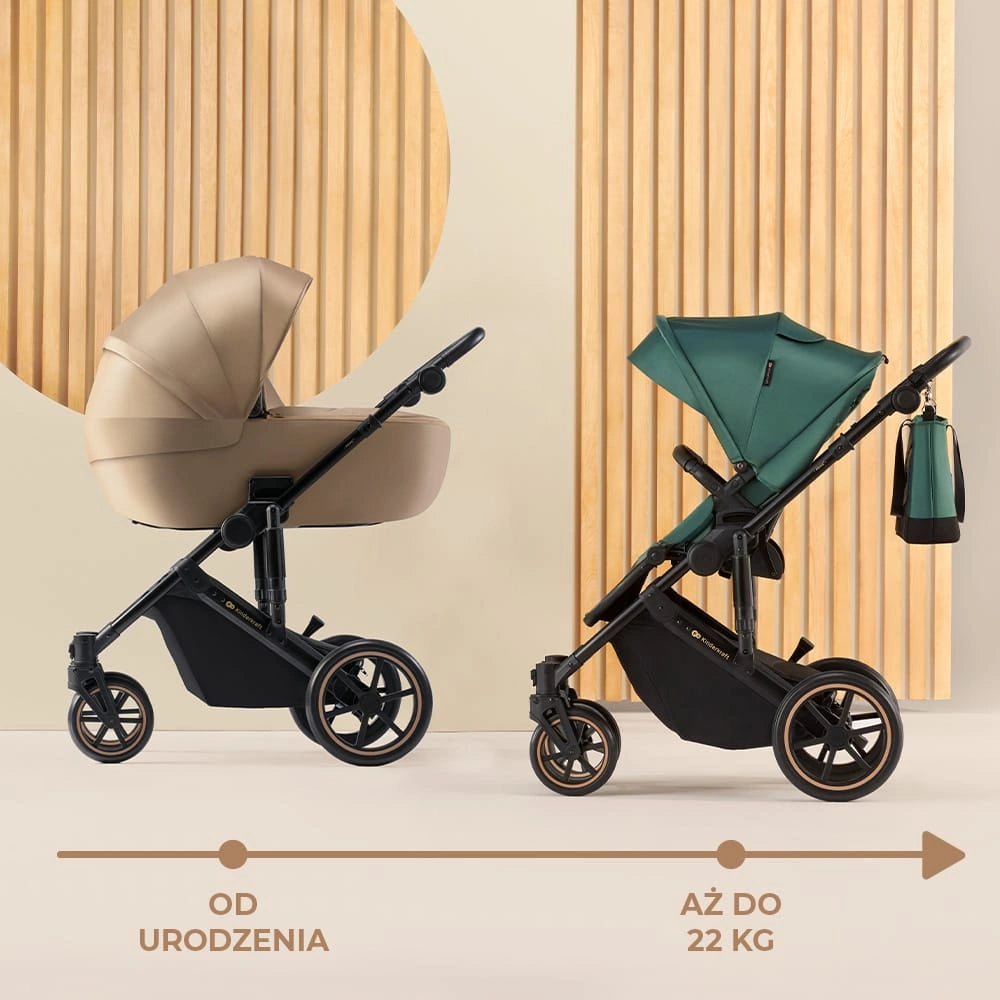 KINDERKRAFT PRIME2 2-in-1 multifunctionele kinderwagen tot 22kg
