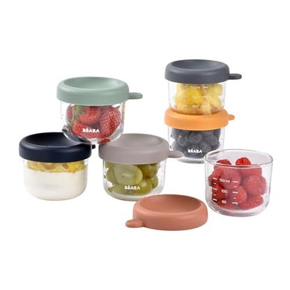 BÉABA glass food containers 6 pcs.