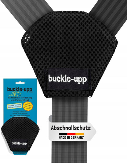 BUCKLE-UPP ochrana proti rozopnutiu pásov v autosedačke