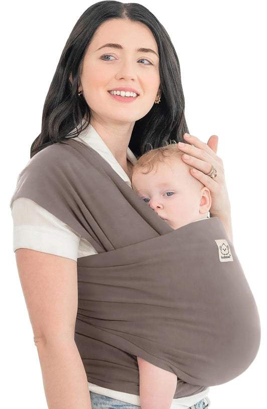 KEABABIES chusta elastyczna do noszenia 520 x 55, miękka chusta dla noworodka, bezpieczne noszenie dziecka