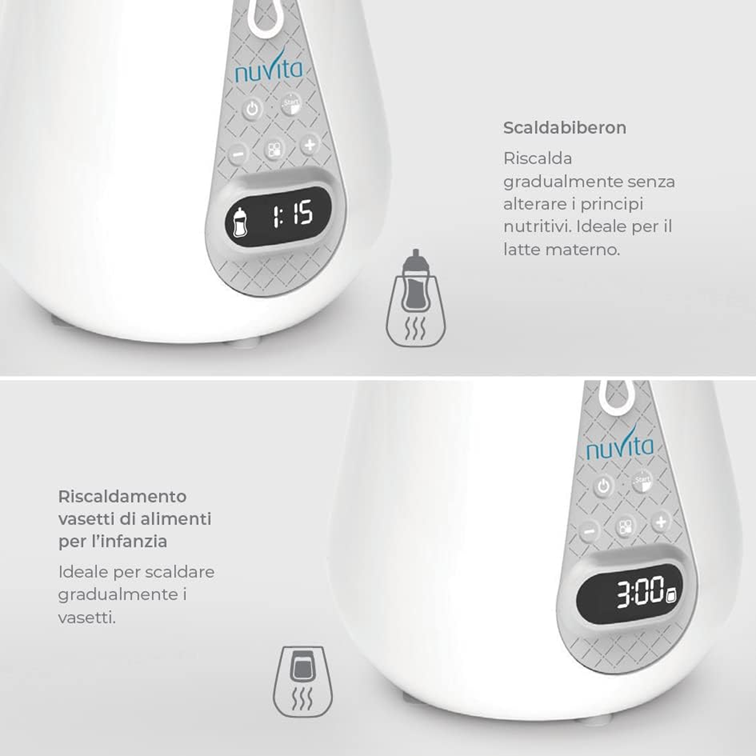 NUVITA flessenwarmer sterilisator ontdooier 4-in-1