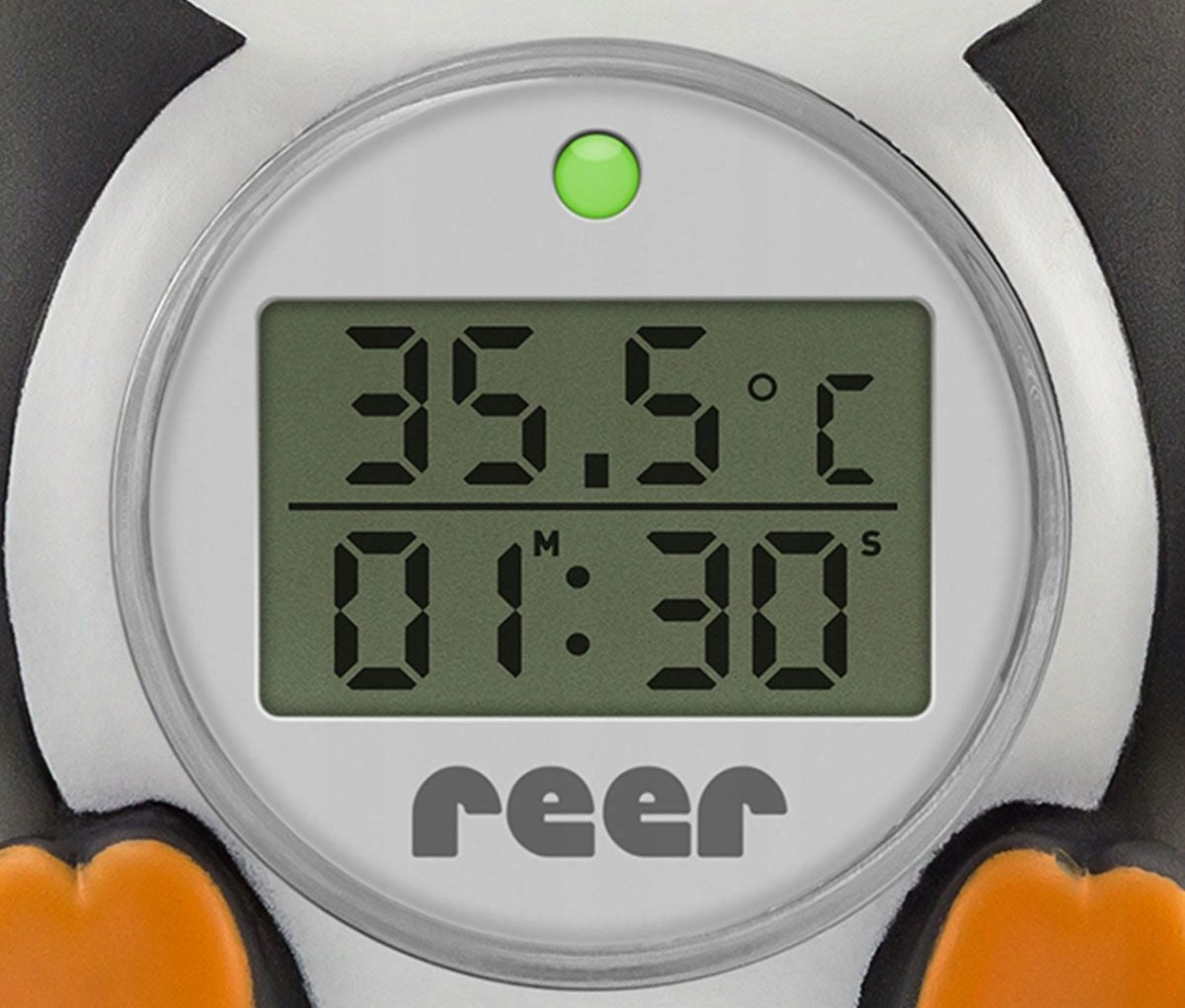 REER MyHappyPingu 2in1 termometro digitale da bagno e da camera