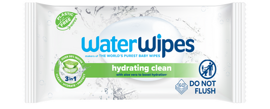 WaterWipes vochtige doekjes voor lichaam en gezicht x 60