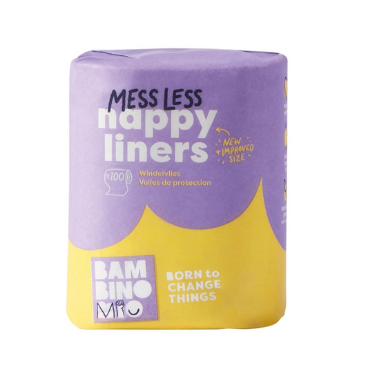 BAMBINO MIO Nappy Liners inlegvellen voor luiers 11,5 x 29 cm 100 stuks