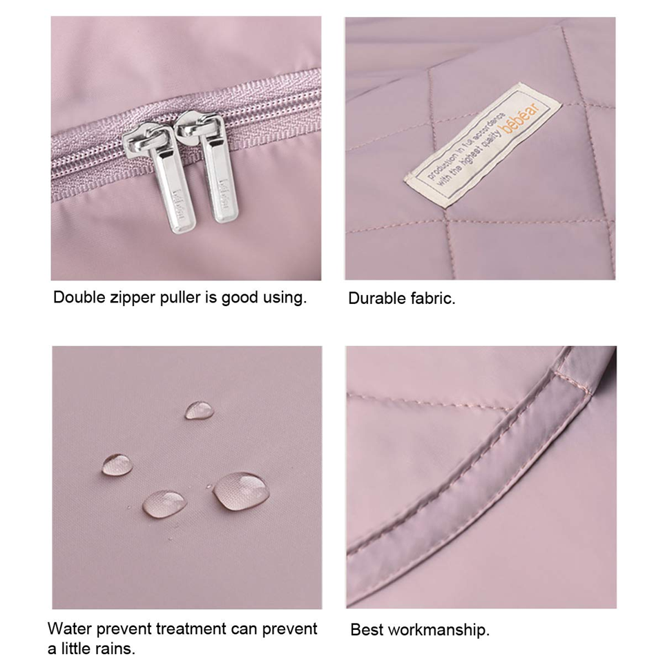 BEBAMOUR waterproof cover for carrycot, pushchair, car seat