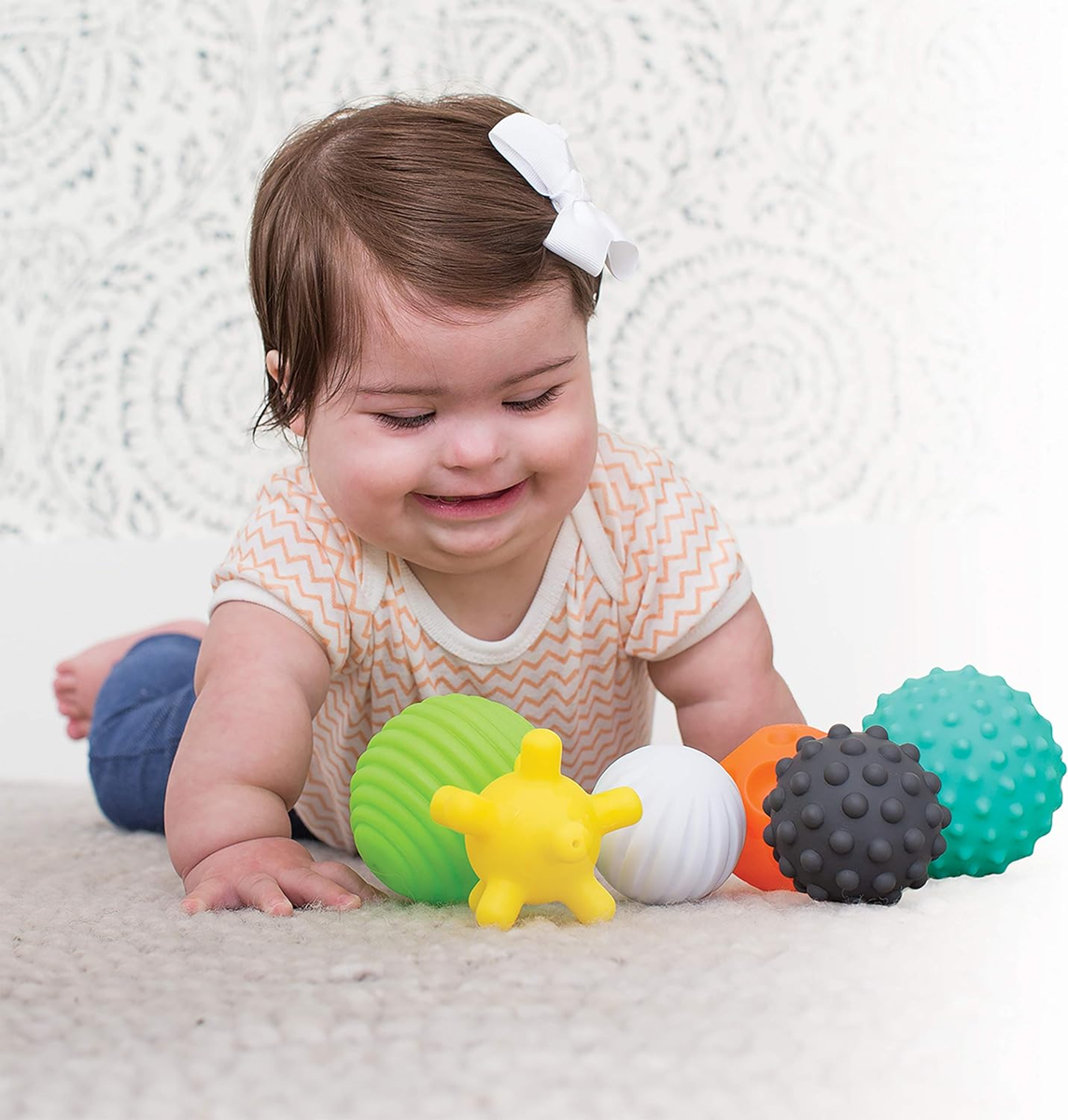 INFANTINO Senso Balls, Blocks & Buddies siliconen speelgoed 20 stuks