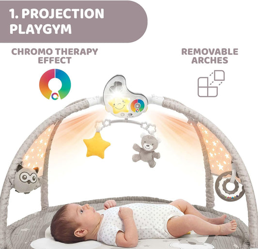 CHICCO 3-in-1 educational mat with projector