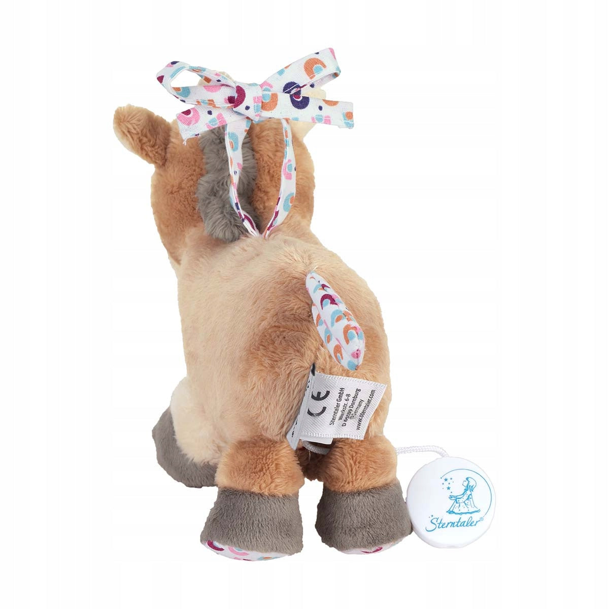 STERNTALER Pony Pauline pluszowy konik z pozytywką rozm.S "N. miękki kucyk dla niemowląt 0+