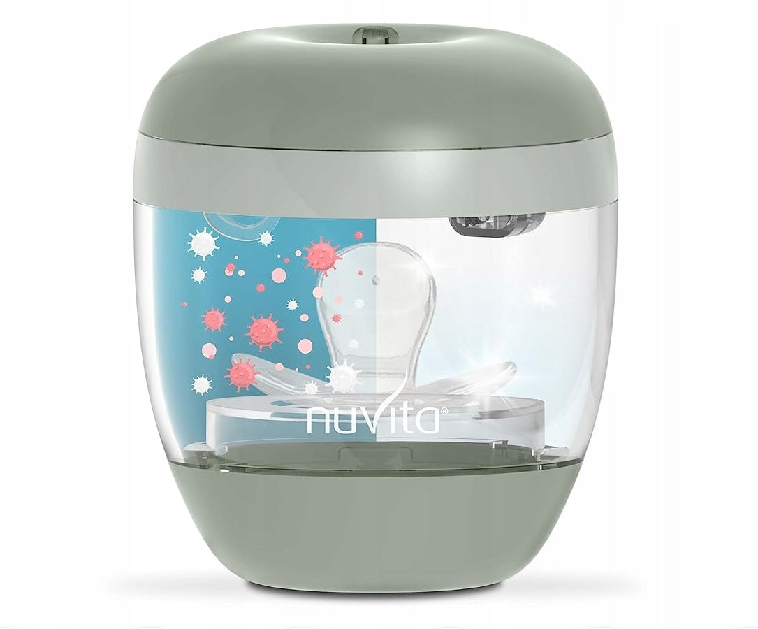 NUVITA MellyPlus 2 draagbare UV-sterilisator voor fopspenen en flessen 2 minuten