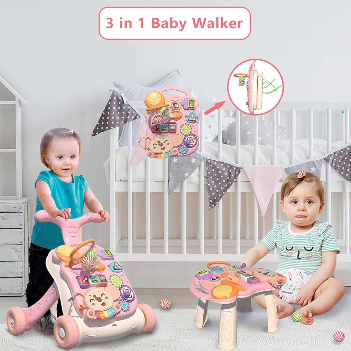 3in1 kinderwagen 6msc+