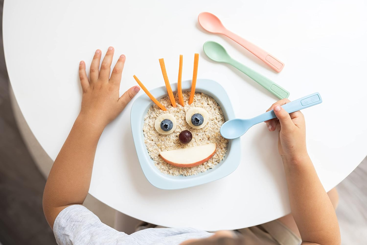 NIP Eat Green set van 3 lepels 14 cm 4 m+