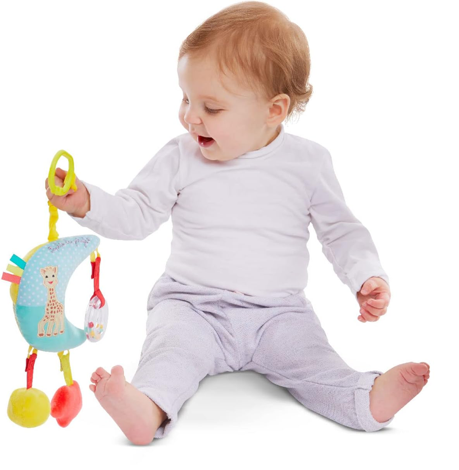 SOPHIE LA GIRAFE giostrina musicale da passeggino e lettino 28 cm LUNA