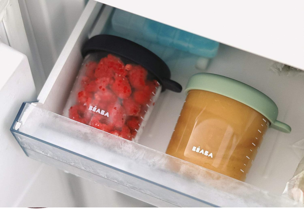 BEABA glazen voedselcontainers 6x 250ml