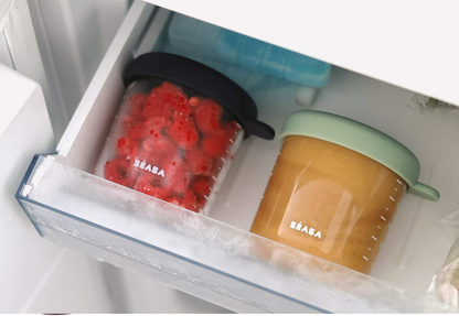 BEABA glazen voedselcontainers 6x 250ml