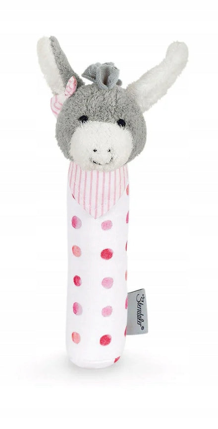 STERNTALER Ezeltje Emmi speelgoed met pieper 18cm