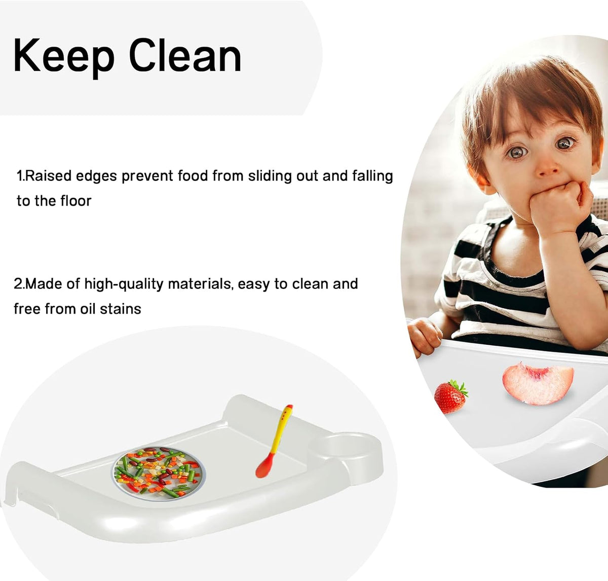 INGLESINA Dining Tray Plus tálca utazó etetőszékhez