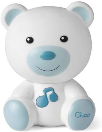 CHICCO DreamLight přenosná noční LED lampička s melodiemi 11 x 14 cm