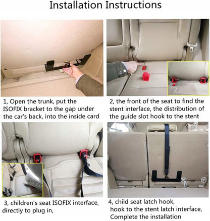 GEEVORKS univerzální montážní sada ISOFIX adaptér