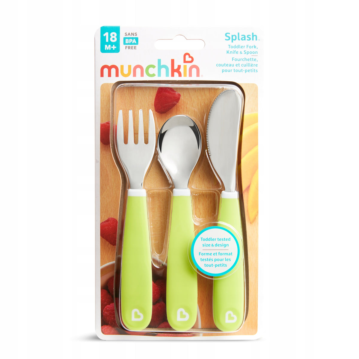 MUNCHKIN Splash bestekset 18msc+