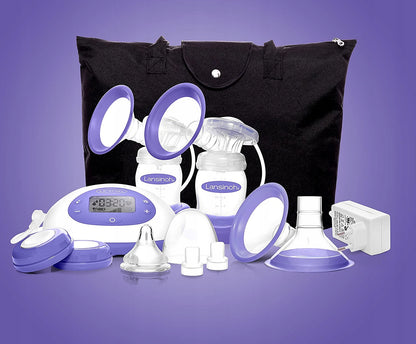 LANSINOH 2-in-1 two-phase electric breast pump