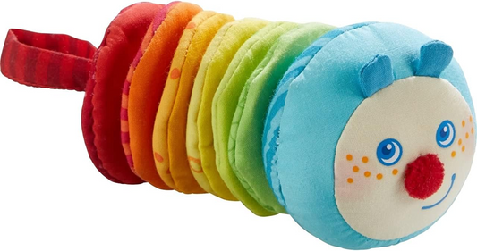 HABA opvouwbare en trillende rups Mina 18 cm 6 m+